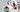 Teacup & Saucer | Hamilton | Red / White Cup and Saucer) J - 18782 - The Vintage TeacupTeacups