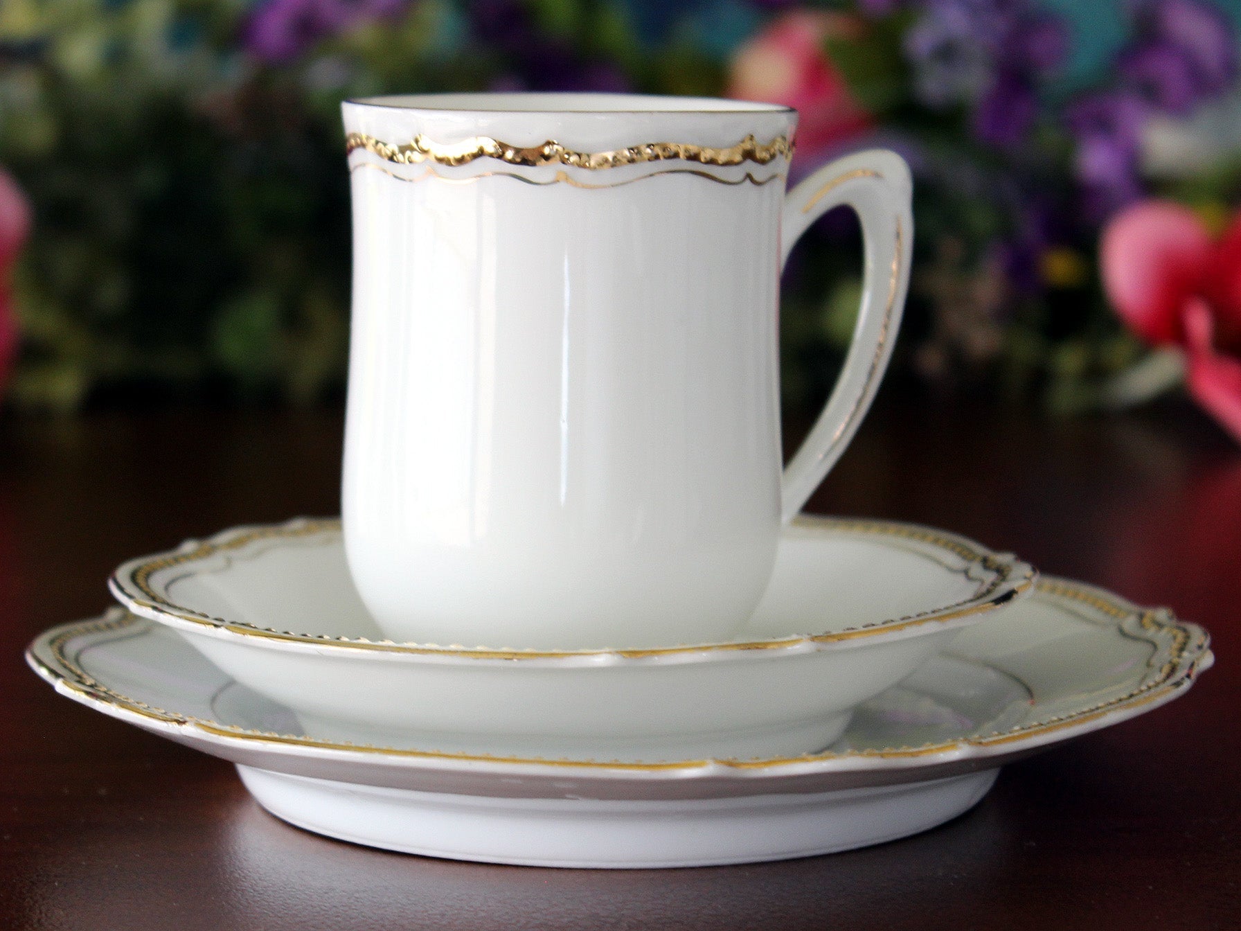 Demi Trio, 1914-1918 Koenigszelt PK Silesia, Teacup 17261 – The