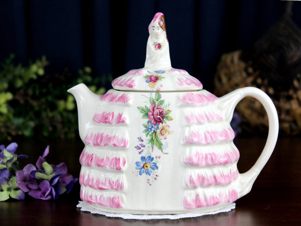 Antique Pink Ye Daintee Ladyee, Sadler Teapot 18369