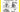 Aunt Martha's, Embroidery Transfer Pattern #3856 Amish Quilt Blocks
