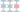Textile Painting, Needlepoint, Wearable Art, Aunt Martha's, SPEC, Snowflakes