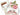 Aunt Martha's 3213 Rose Motifs, with Monograms, Transfer Pattern, Hot Iron Transfers, Uncut, Unopened Transfers