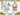 Hot Iron Transfers, For Embroidery, Textile Painting, Needlepoint, Aunt Martha's, 3908, Christmas Large Stitch for Kids