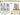 Aunt Martha's 3895 Cross Stitch Victorian Houses, Vintage Embroidery Transfer Pattern