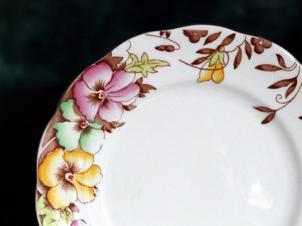 6.5in Side Plate, Queen Anne, No Teacup Or Saucer, Salad Plate Only -B - The Vintage Teacup