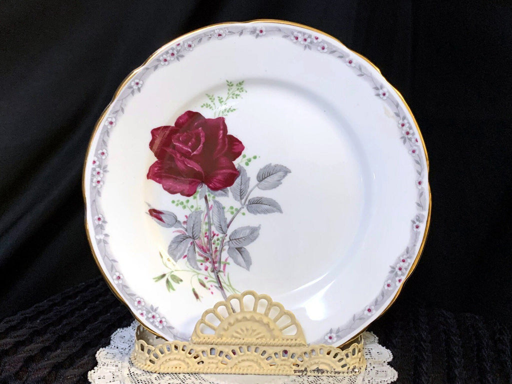 7in Side Plate, Royal Stafford Roses to Remember, No Teacup Or Sauce –  The Vintage Teacup