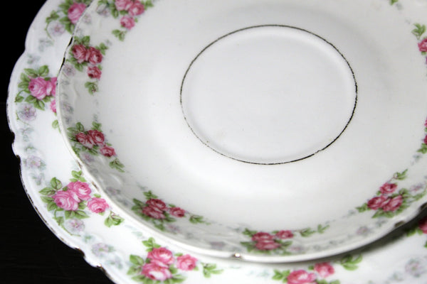 Antique Tea Cup Trio, Teacup Saucer and Side Plate - Made in Germany -J - The Vintage TeacupTeacups