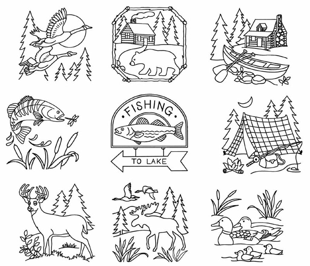 Aunt Martha's Hot Iron Transfers 3789 Animal Tea Towels Size: One Uncut  Sewing Pattern