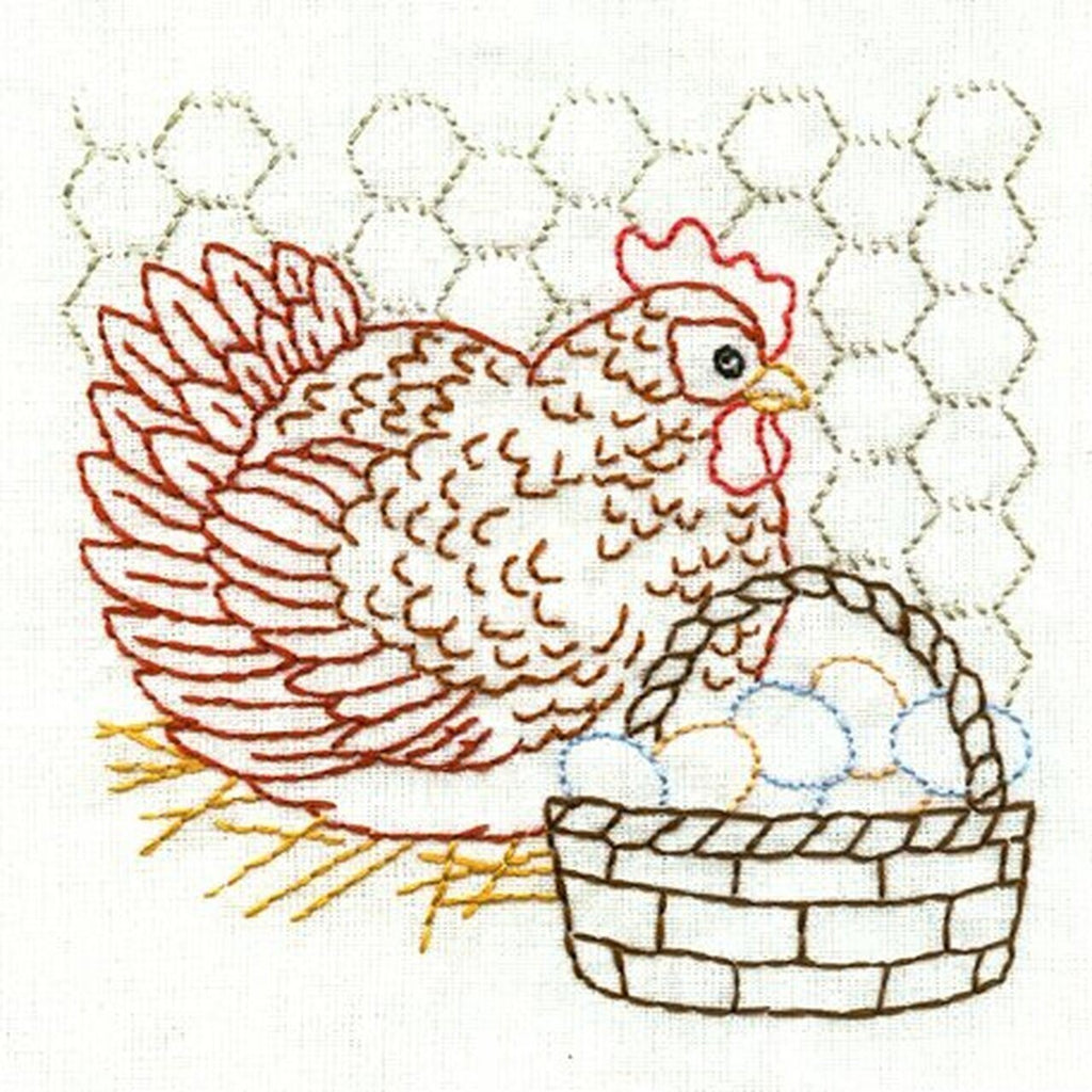 Aunt Martha's #C500 Crewel Embroidery Elizabethan Motifs