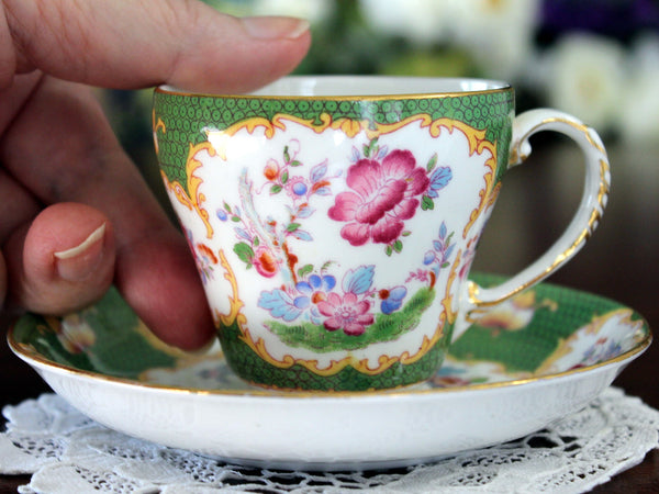 DEMITASSE Royal Grafton Teacup, Vintage Demi Cup and Saucer, Made in England 17178 - The Vintage TeacupTeacups