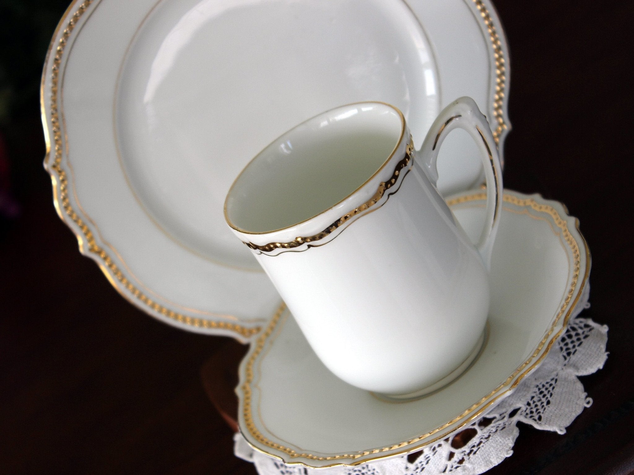 Demi Trio, 1914-1918 Koenigszelt PK Silesia, Teacup 17261 – The
