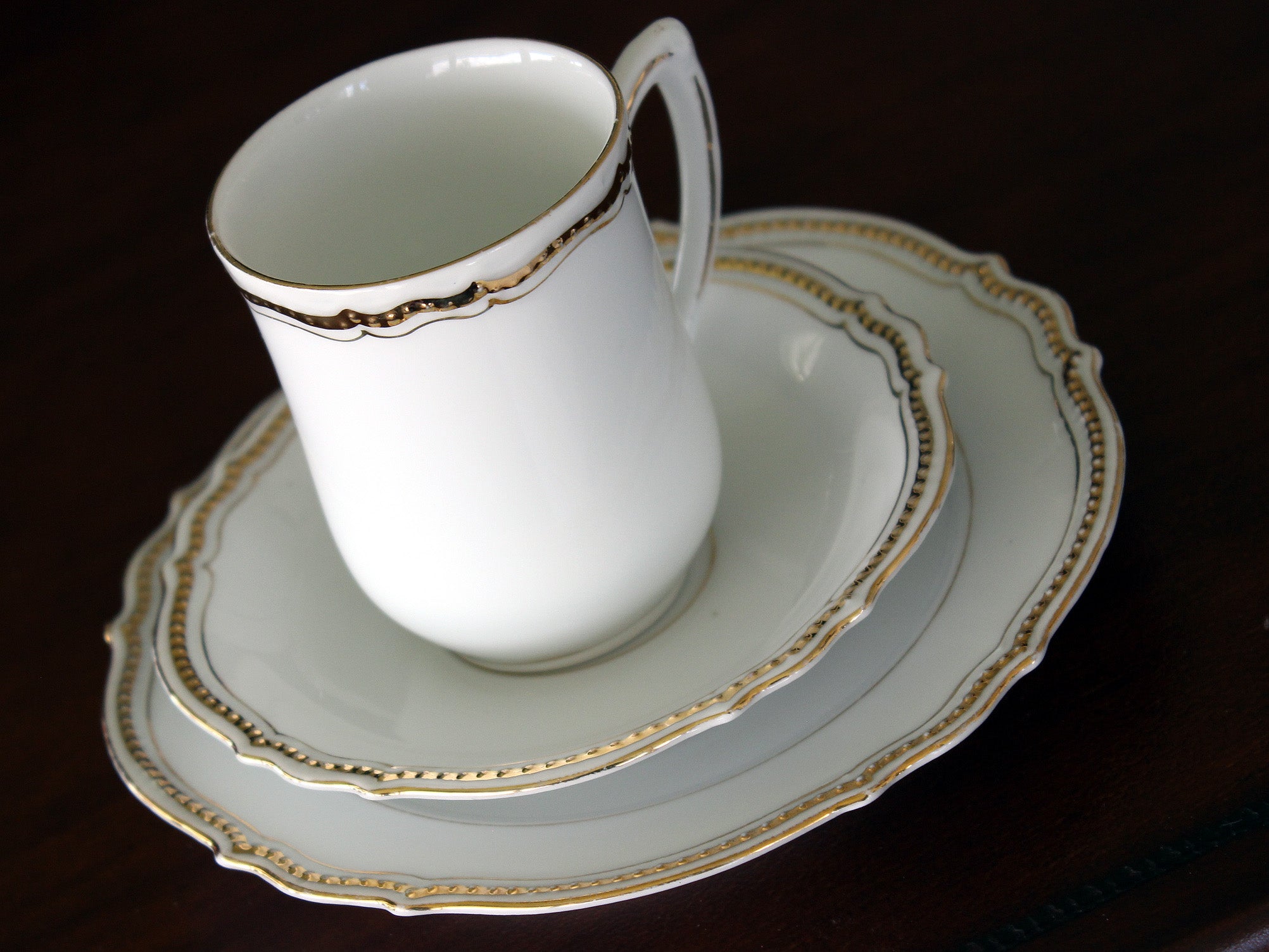 Demi Trio, 1914-1918 Koenigszelt PK Silesia, Teacup 17261 – The