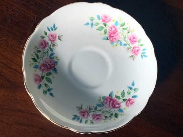 Duchess Floral Orphan Saucer, Made in England. No Teacup Plate Only -E
