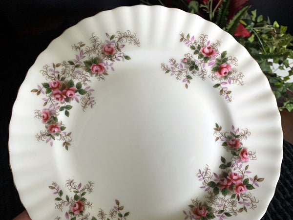 Royal Albert "Lavender Rose" 8in Side Plate, Made in England. No Teacup Plate Only - The Vintage Teacup