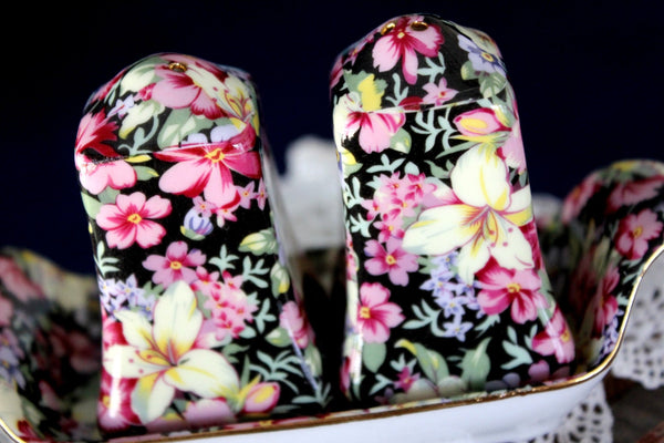 Royal Cotswolds Salt and Pepper Shakers, Goldinger China, Salt and Pepper 15914 - The Vintage TeacupAccessories