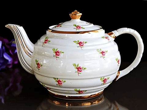 JAMES SADLER - FLORENCE CHINTZ VENICE TEA FOR ONE TEAPOT 
