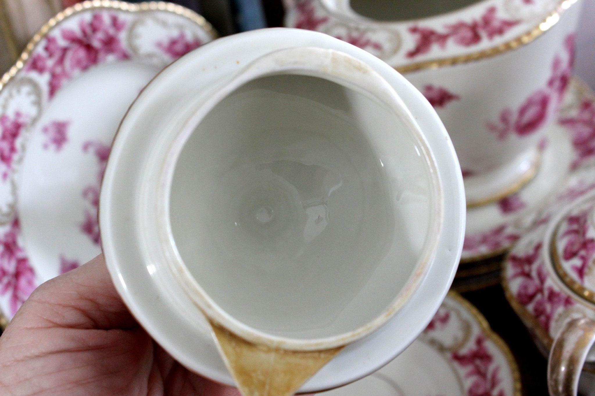 Schumann Bavaria, Dresdner Teapot, Lidded Sugar and Various Schumann Bavaria, Dresdner Teapot, Lidded Sugar and Various