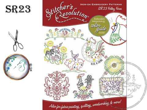 Embroidery Iron-On Transfers Field Day — Oh Sew Retro