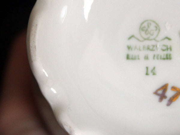 Walbrzych, Polish Lidded Sugar & Creamer, Made in Poland -J - The Vintage TeacupAccessories